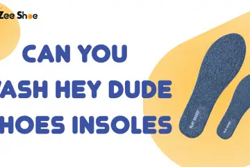 Can you wash hey dude shoes insoles