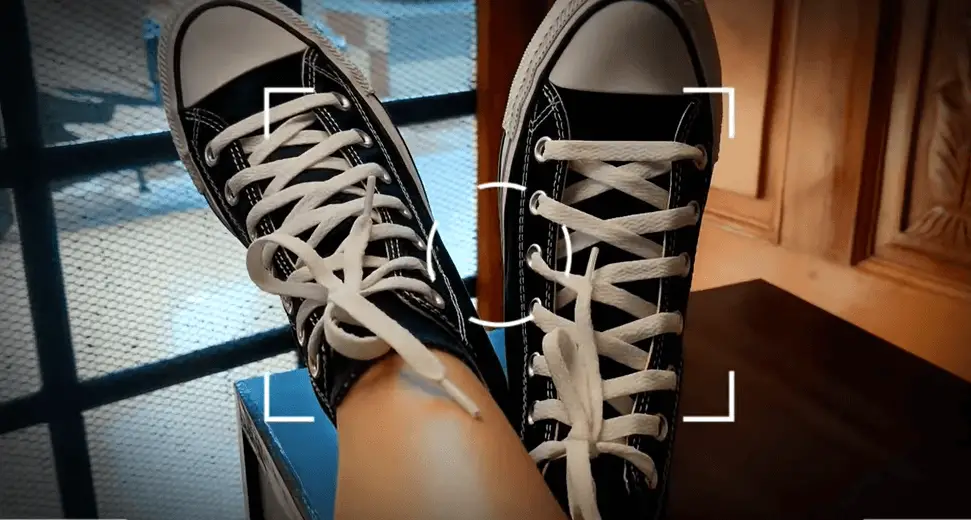 What materials are used to make Women's Converse shoes?