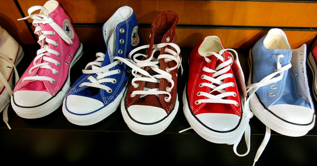 Converse are comfortable and provide good support