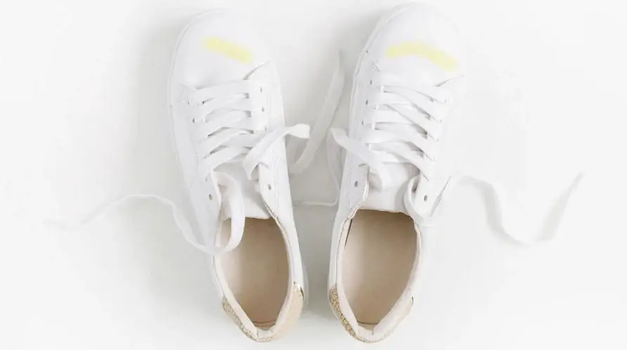 how to remove yellow stain from shoes
